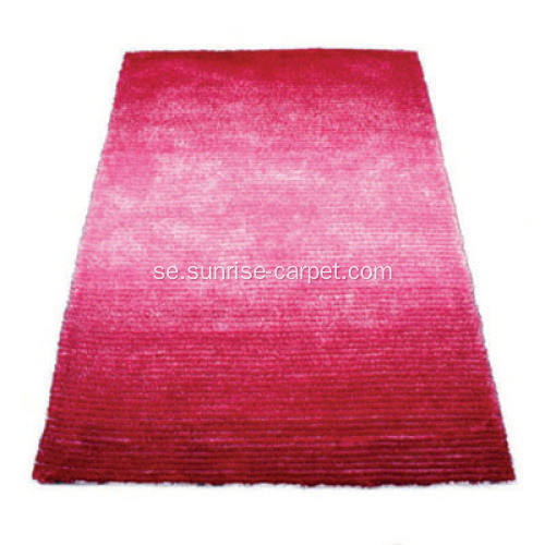 Polyester Silk Shaggy med Loop Carpet